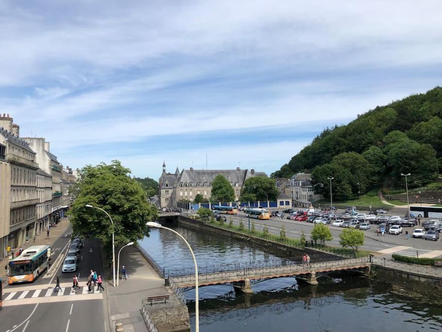 Appartamento L'Odet - Superbe Vue Sur Les Quais - Hyper Centre Quimper Esterno foto